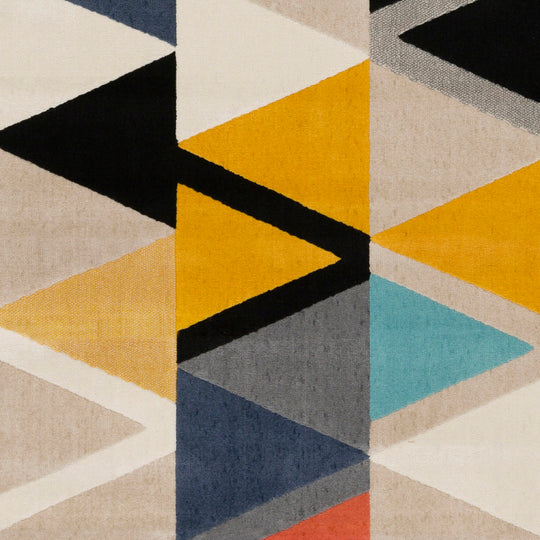 Tapis Scandinave Moderne Multicolore/Beige Milano