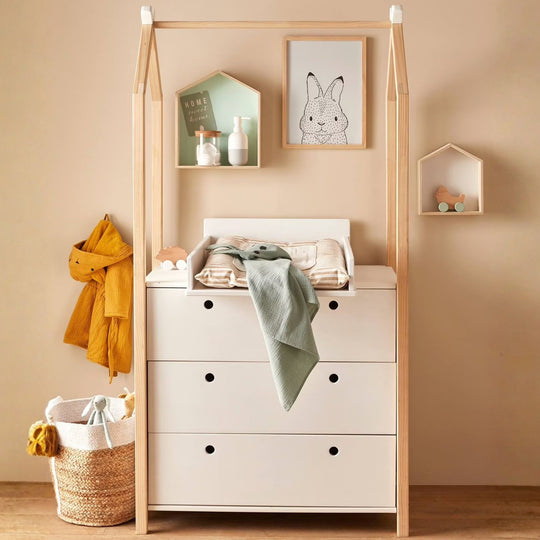 Commode penderie VERTBAUDET Coconut blanc