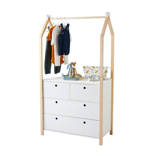 Commode penderie VERTBAUDET Coconut blanc