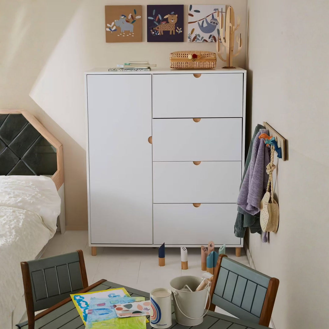 Commode penderie VERTBAUDET Smile blanc