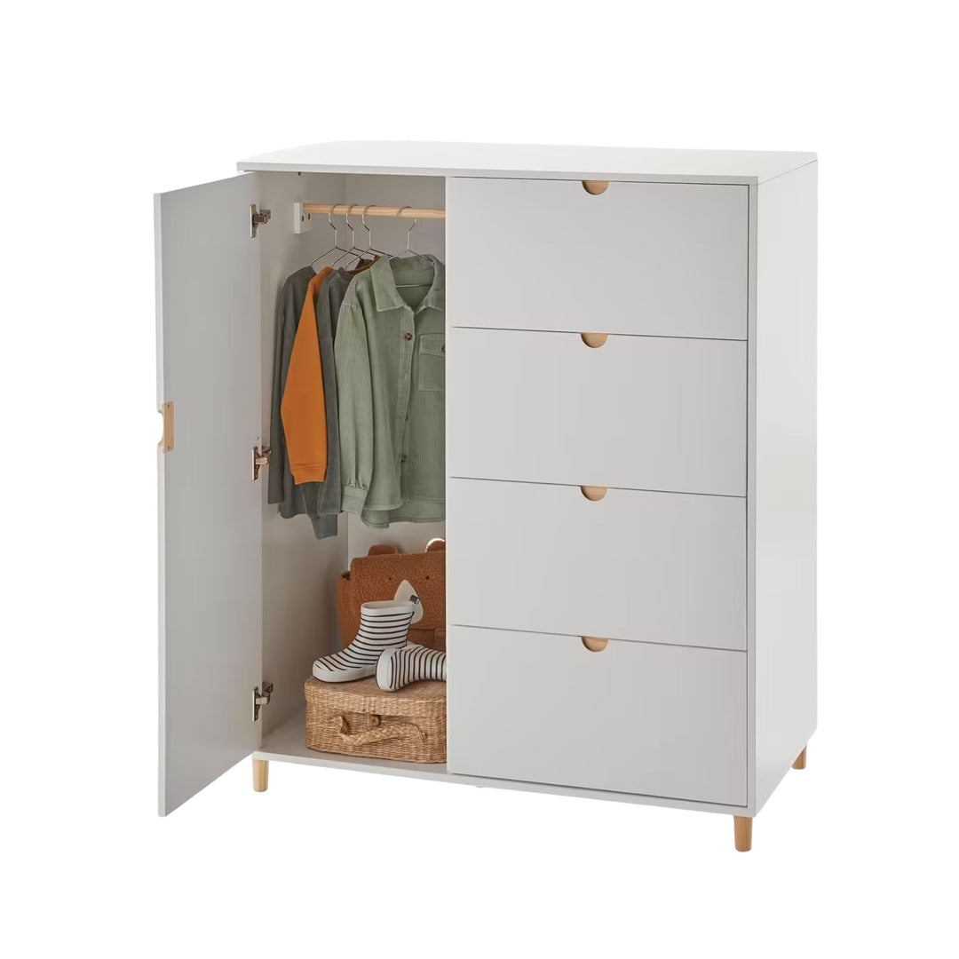 Commode penderie VERTBAUDET Smile blanc