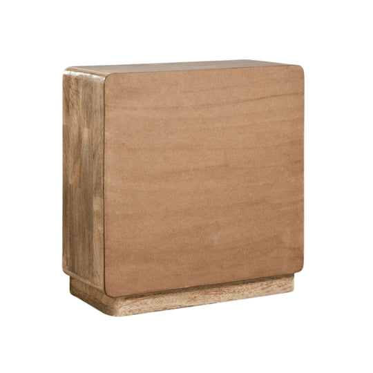 Commode SKLUM Abrams 3 tiroirs 80x40 cm en bois de manguier
