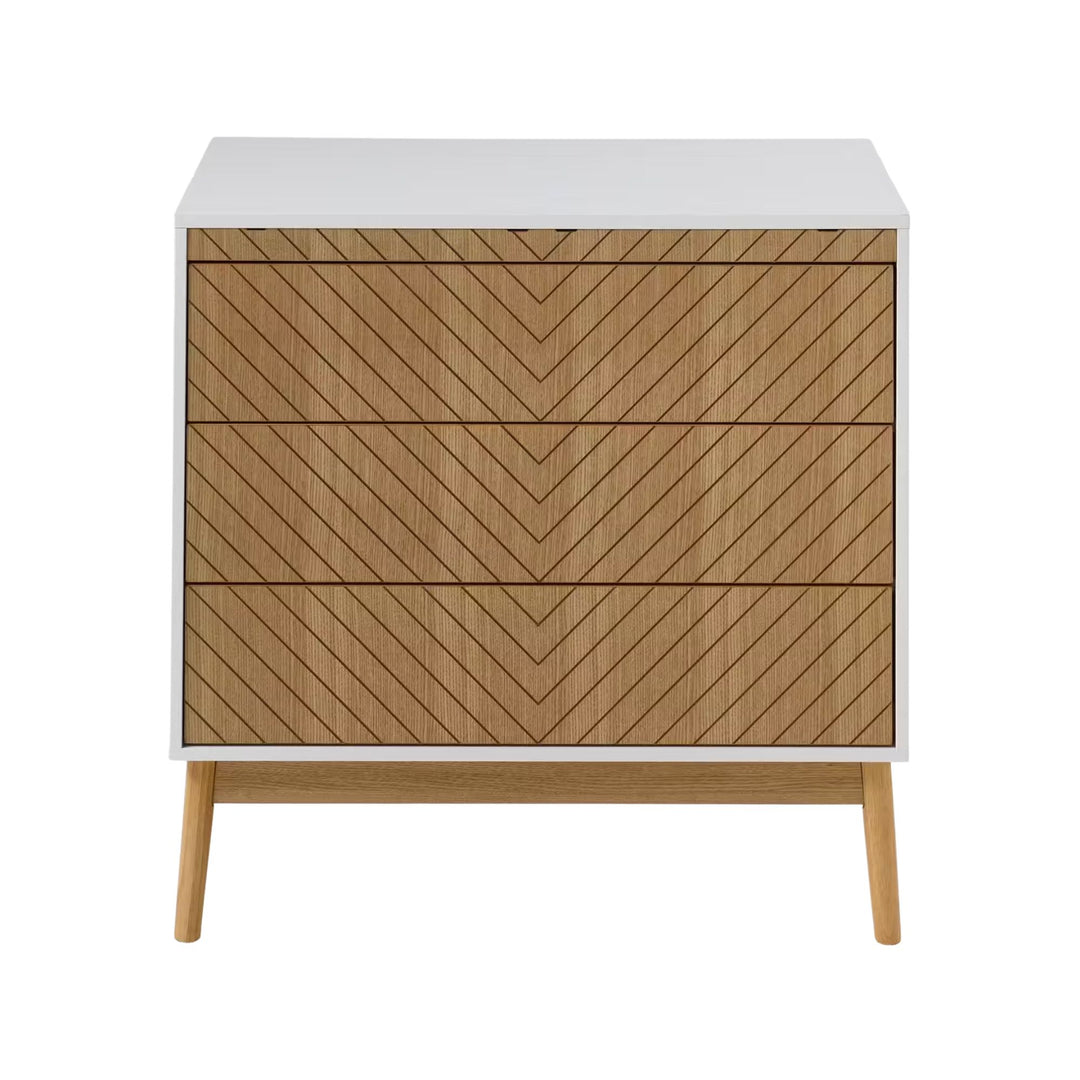 Commode VERTBAUDET Chevrons 3 tiroirs bois