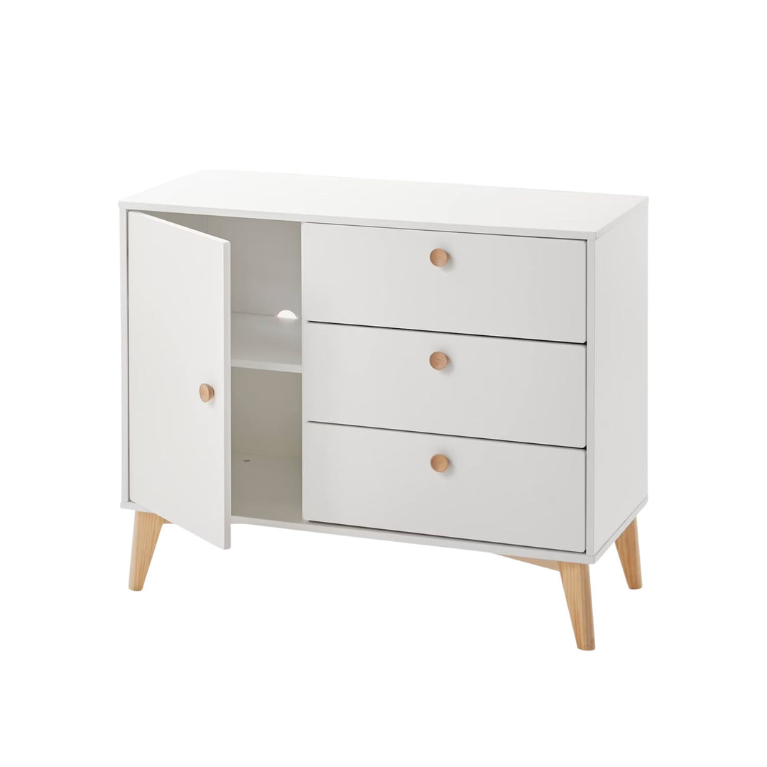 Commode VERTBAUDET Songe blanc/bois