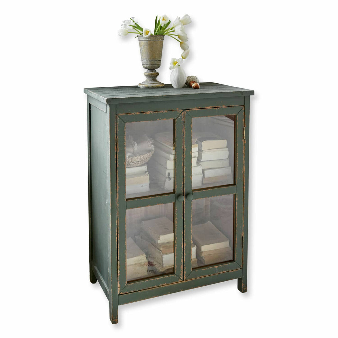 Commode LOBERON Alajela vert vieilli — photo produit