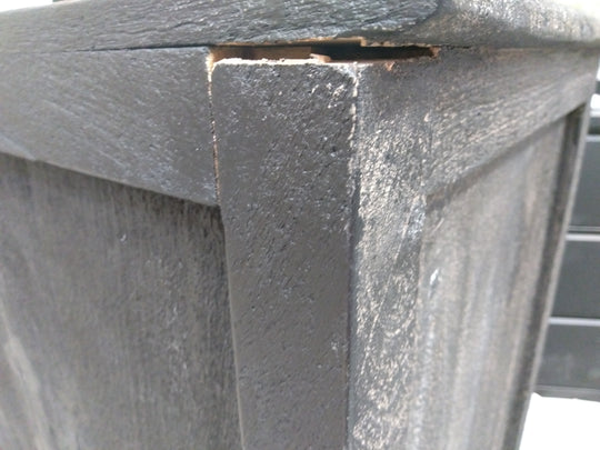 Commode LOBERON Dakota en bois noir — photo produit
