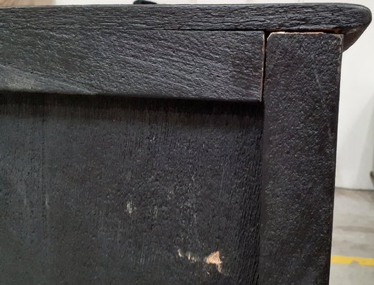 Commode LOBERON Dakota en bois noir — photo produit