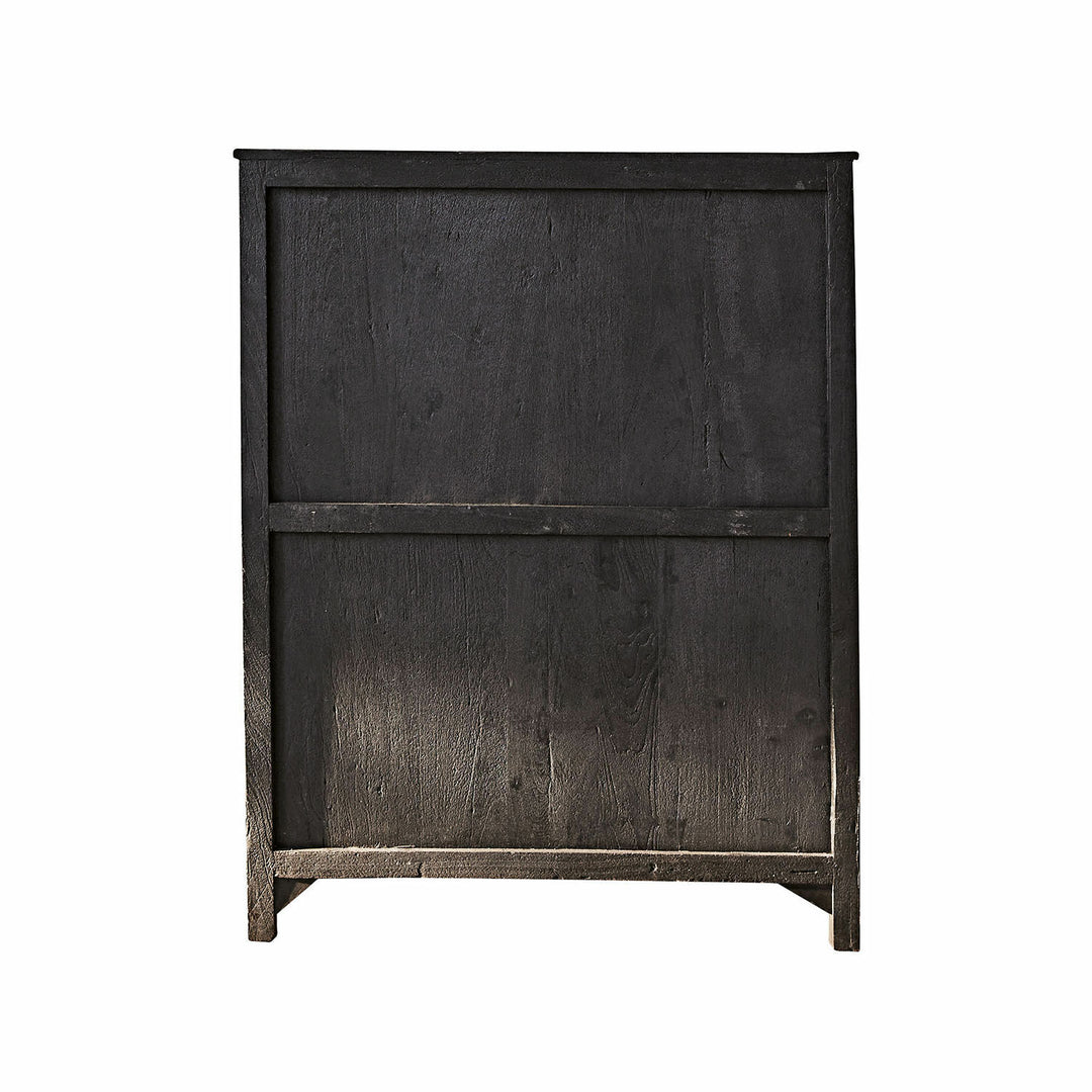 Commode LOBERON Dakota en bois noir — photo produit
