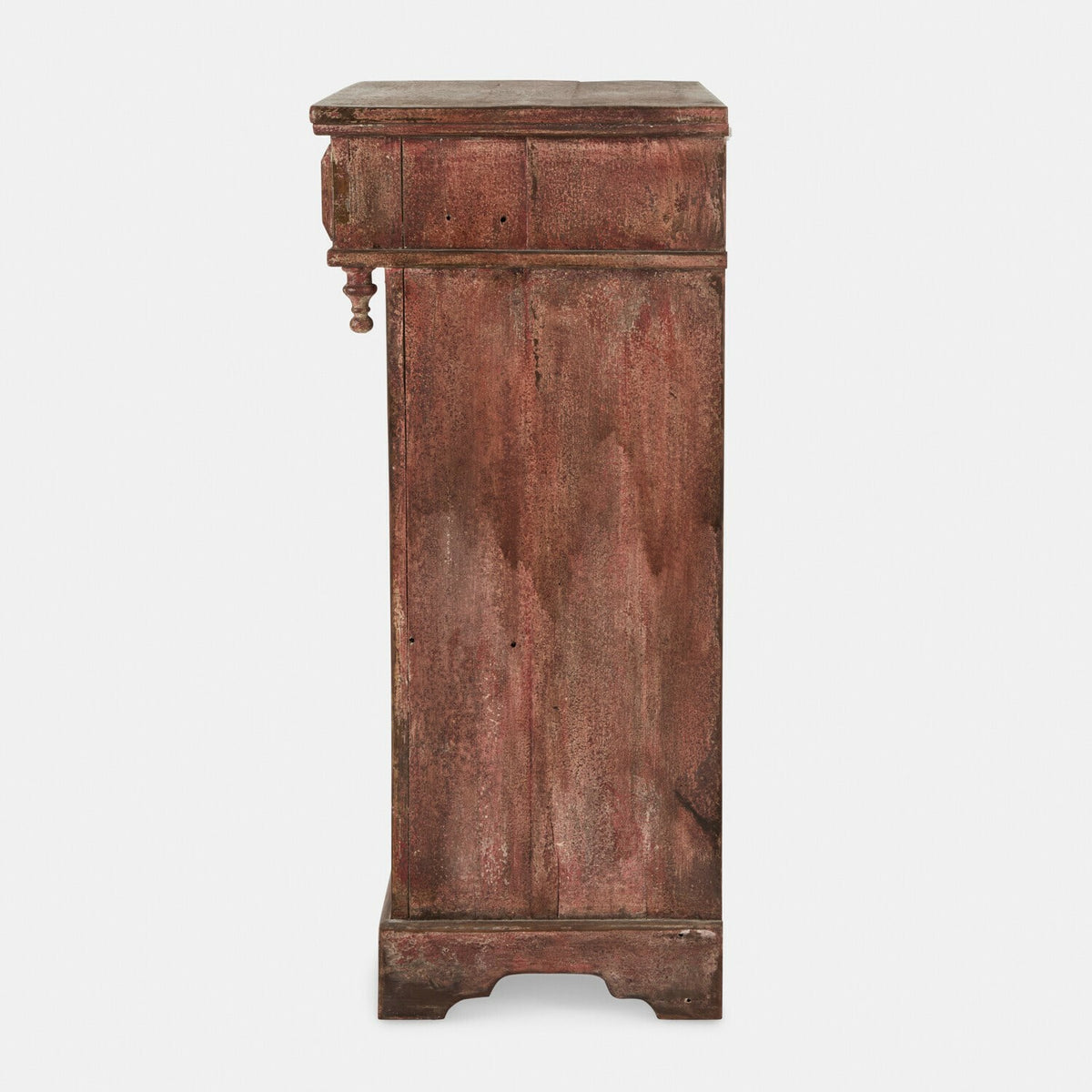 Commode LOBERON Jolivarne en pin rouge vieilli — photo produit