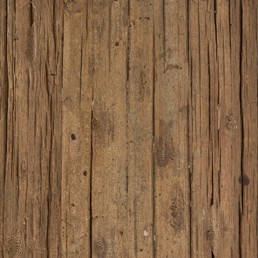 Console LOBERON Montévine en bois de sal non traité sculpté à la main — photo produit