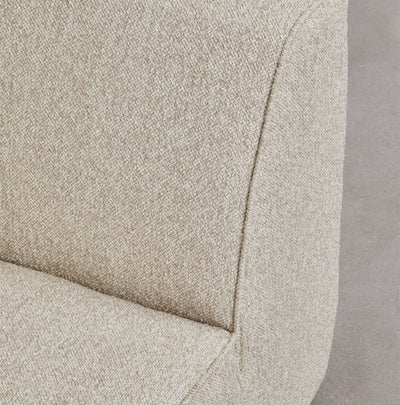 Module d’angle rembourré SKLUM Cardea Beige