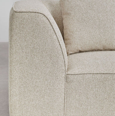 Module d’angle rembourré SKLUM Cardea Beige