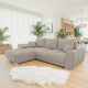 Canapé d'angle convertible MOBILIER 1 Signis (Velo 623)