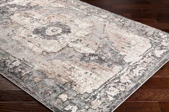 Tapis Vintage Oriental Gris/Ivoire Florence