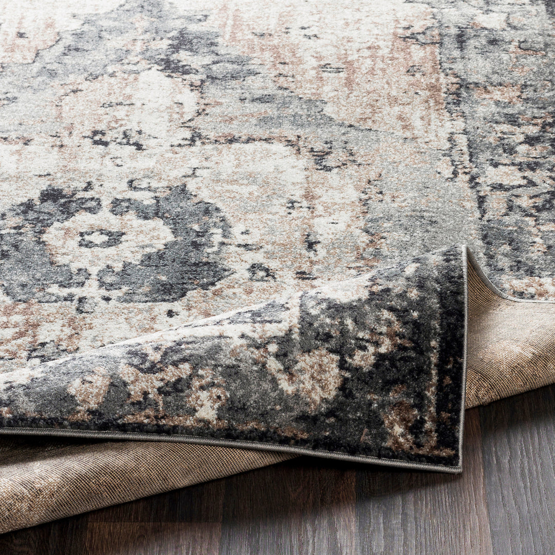 Tapis Vintage Oriental Gris/Ivoire Florence