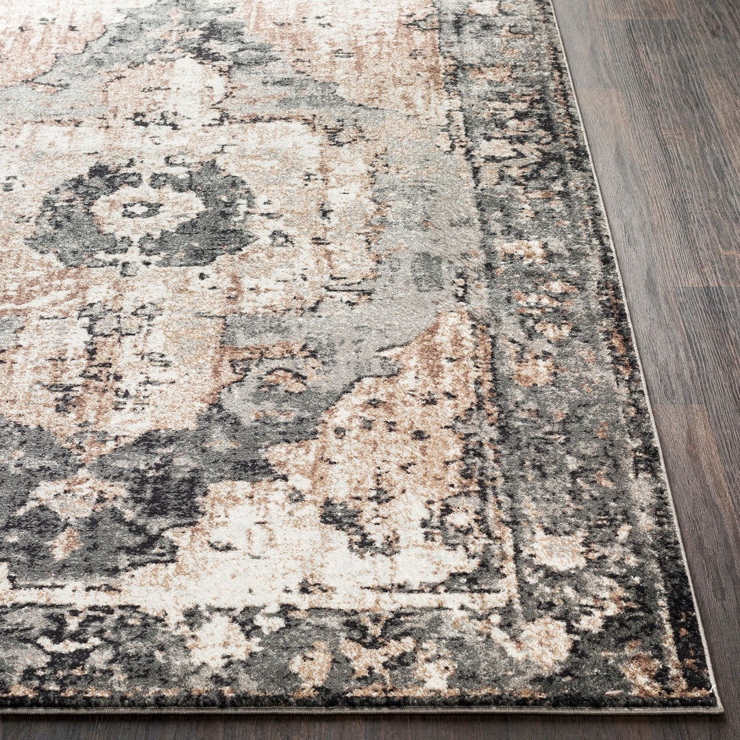 Tapis Vintage Oriental Gris/Ivoire Florence