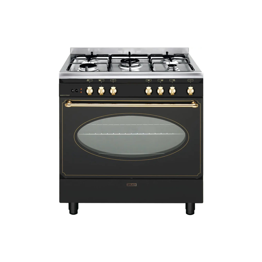 Cuisinière gaz GLEM GU850CER Noir
