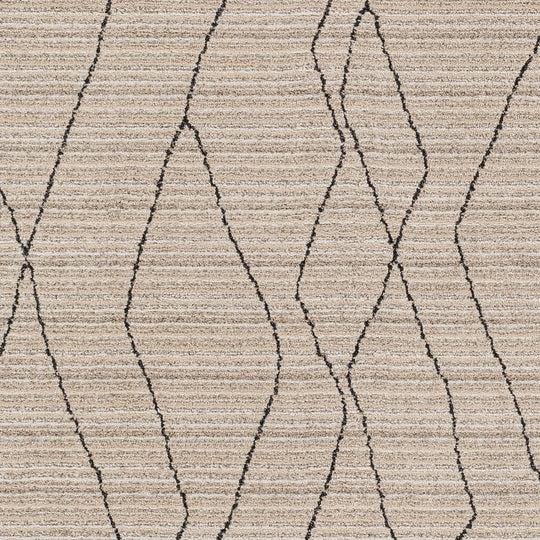 Tapis de Couloir Berbère Ethnique Gris/Beige Durban