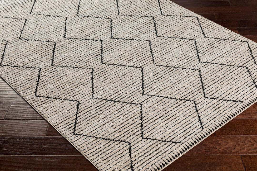 Tapis Berbère Ethnique Ivoire/Beige Argel
