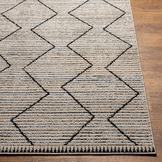 Tapis Berbère Ethnique Ivoire/Beige Argel