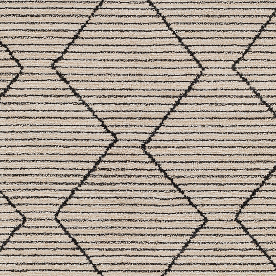 Tapis Berbère Ethnique Ivoire/Beige Argel