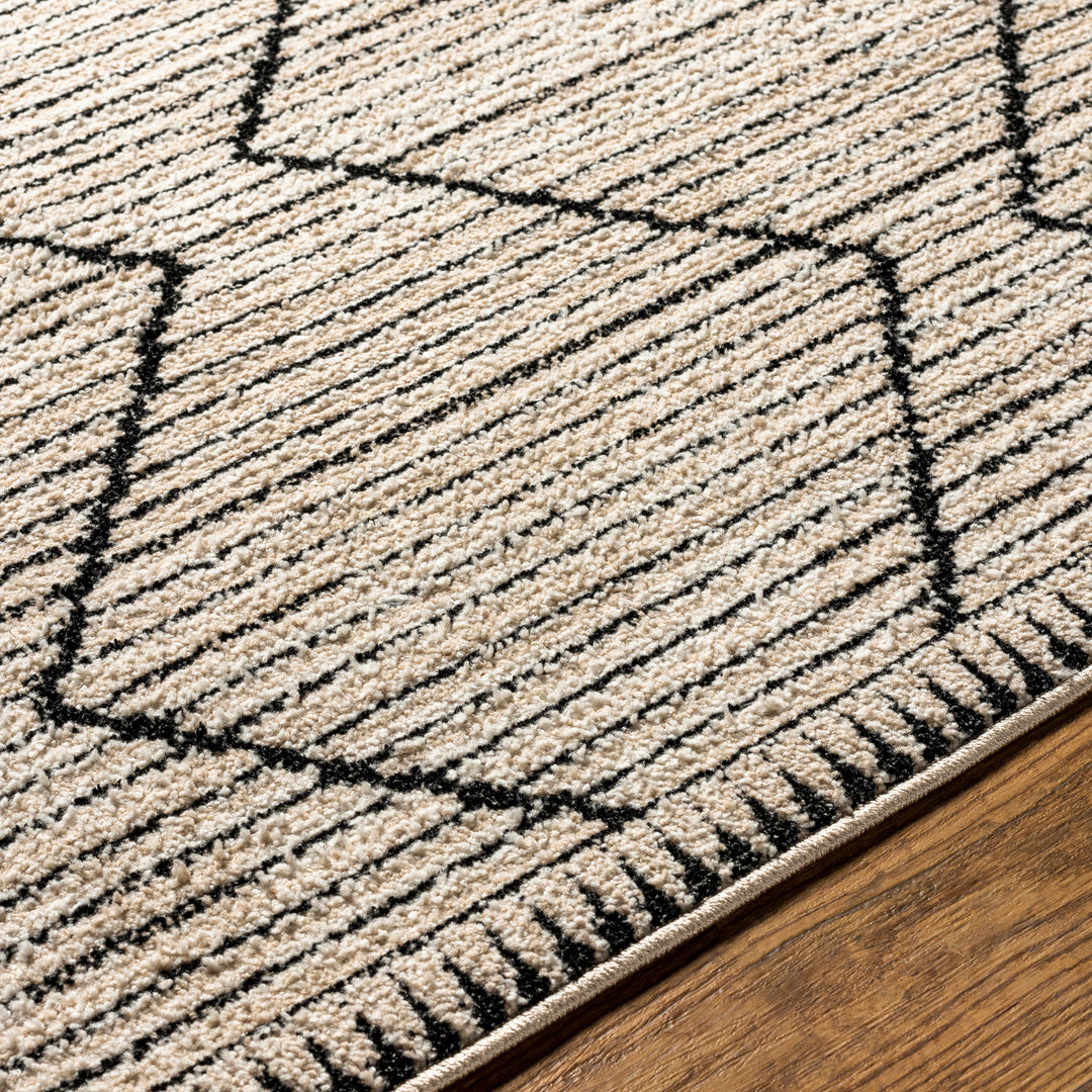 Tapis Berbère Ethnique Ivoire/Beige Argel