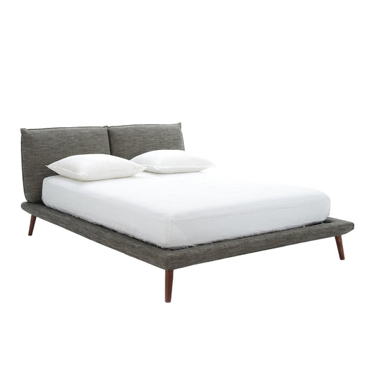 Lit en lin avec sommier 160x200cm, Aurore design E. Gallina AM.PM