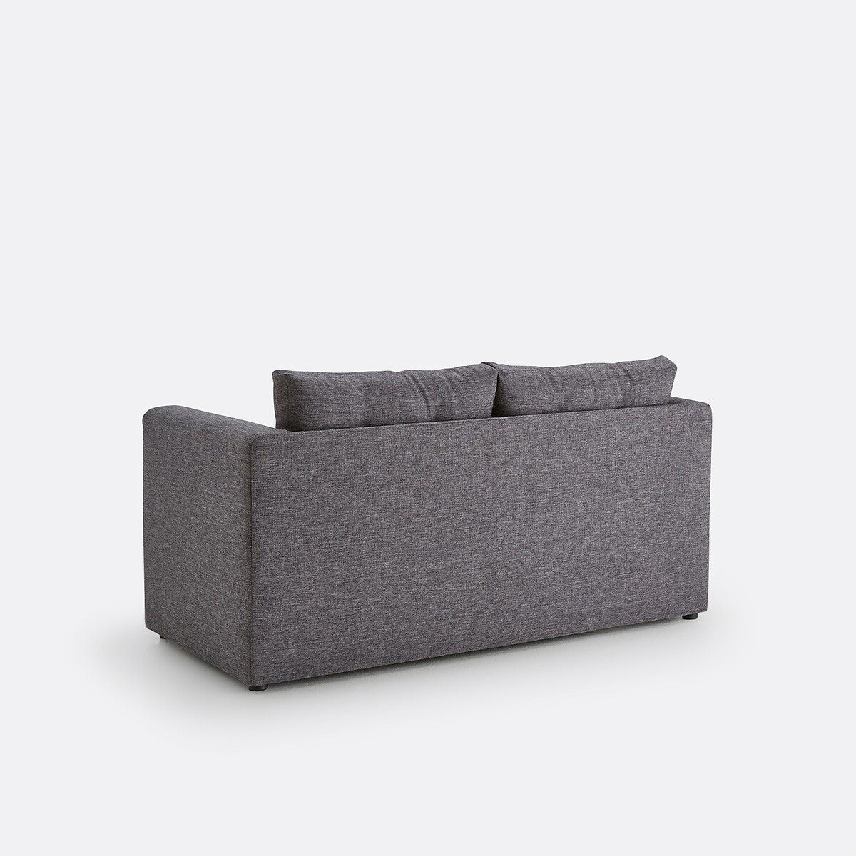 Canapé convertible, tissu texturé, 2 places, Udel SO'HOME