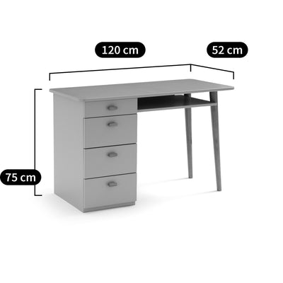 Bureau 4 tiroirs JIMI La Redoute Interieurs