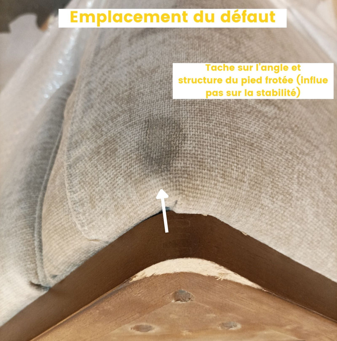 Canapé 3 places en tissu  Drawer - Léger défaut