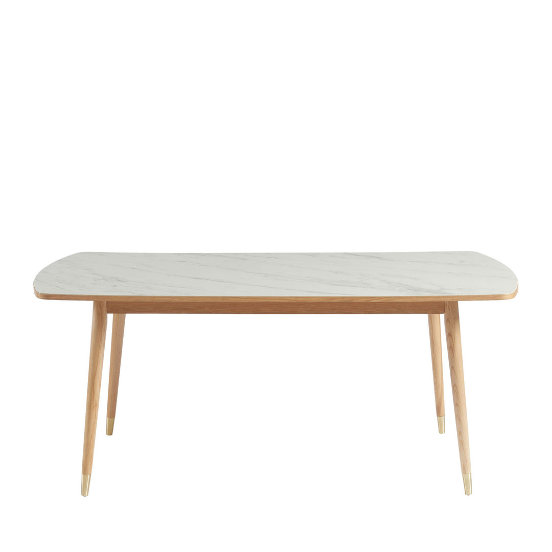 Table à manger 6 personnes en bois et céramique  Drawer - Léger défaut