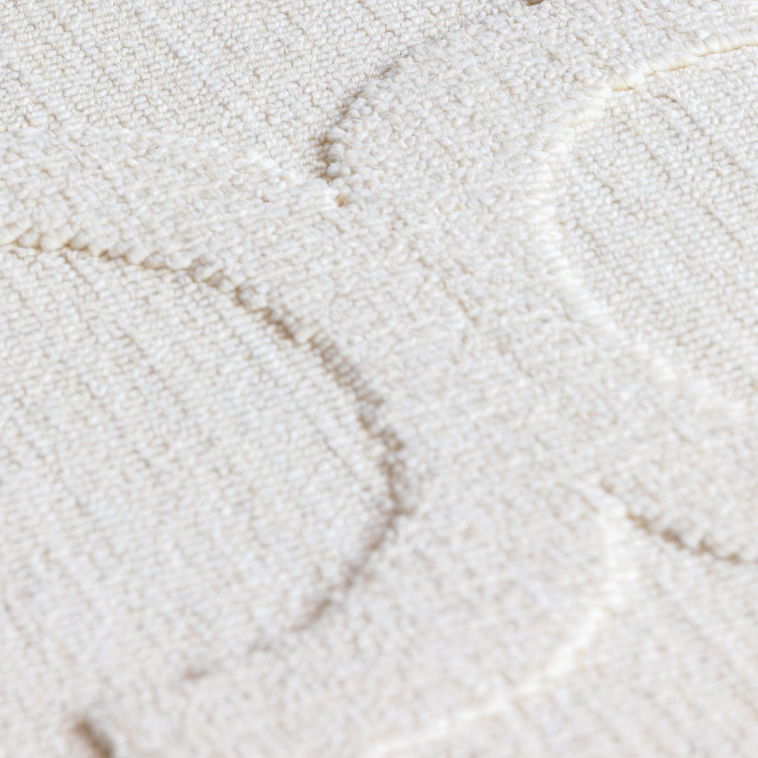 Tapis Relief Blanc