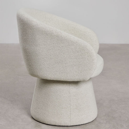 Chaise SKLUM de salle à manger pivotante rembourrée FLAVIAN