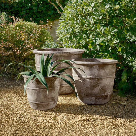 Lot de 3 grands cache-pots LOBERON Arlivonne