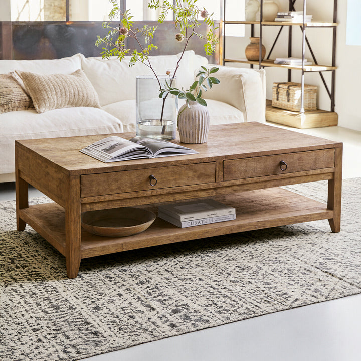 Table basse LOBERON Rasmus en bois — photo produit
