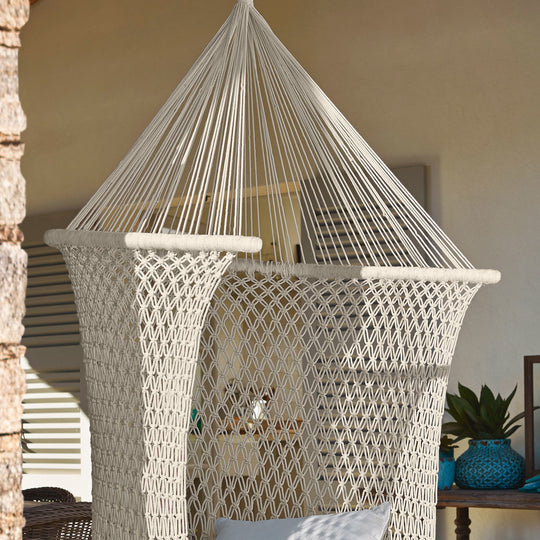 Fauteuil suspendu LOBERON Raffaelle beige