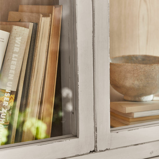 Vitrine LOBERON Blaise Blanc Vieilli