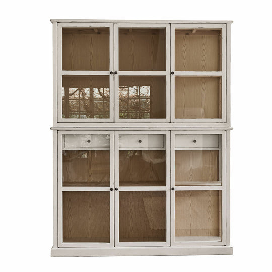 Vitrine LOBERON Blaise Blanc Vieilli