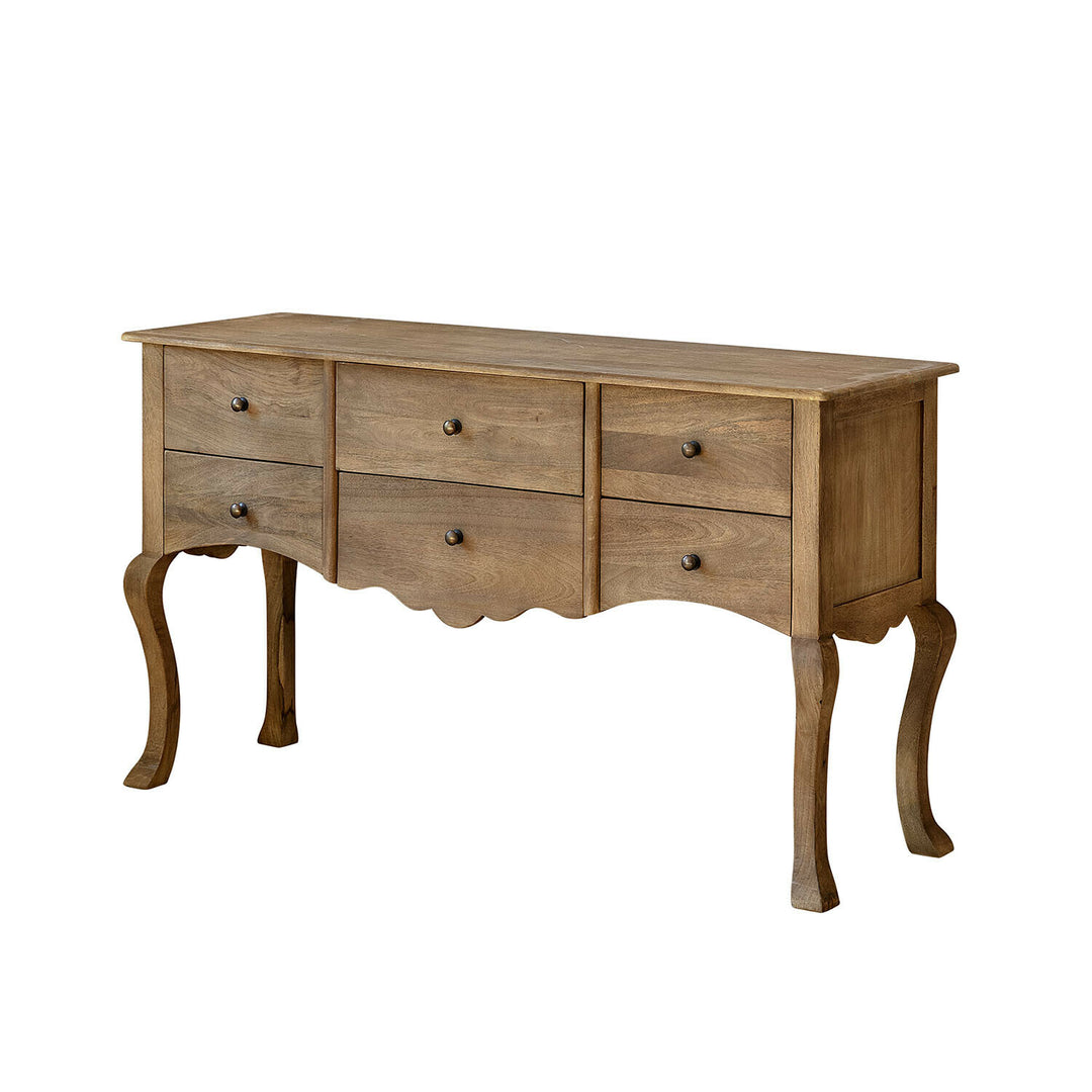 Commode LOBERON Norelia en bois de manguier