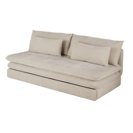 Canapé convertible CLIO beige Maisons du Monde