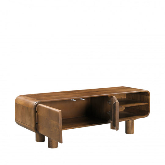 Meuble TV DRAWER Sira bois massif 140cm