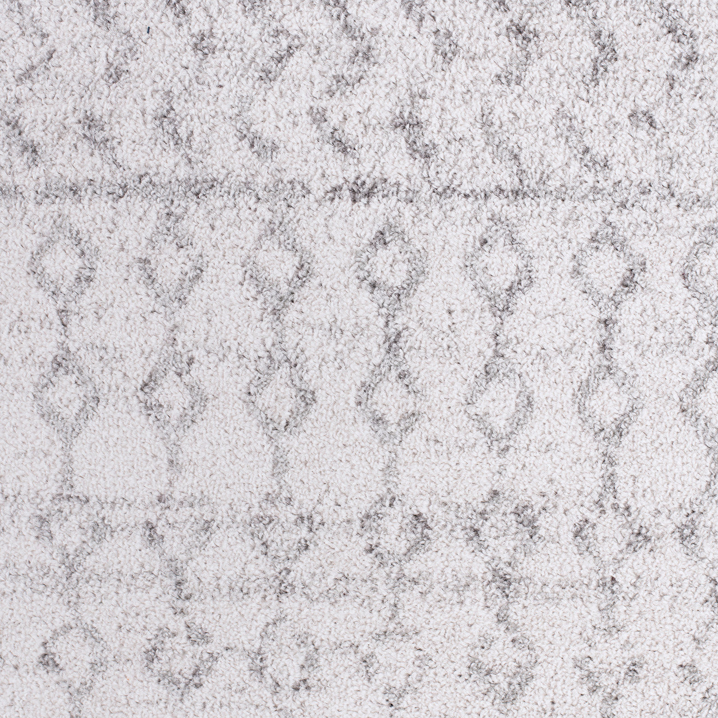 Tapis de Couloir Scandinave Bohème Gris/Blanc Nice