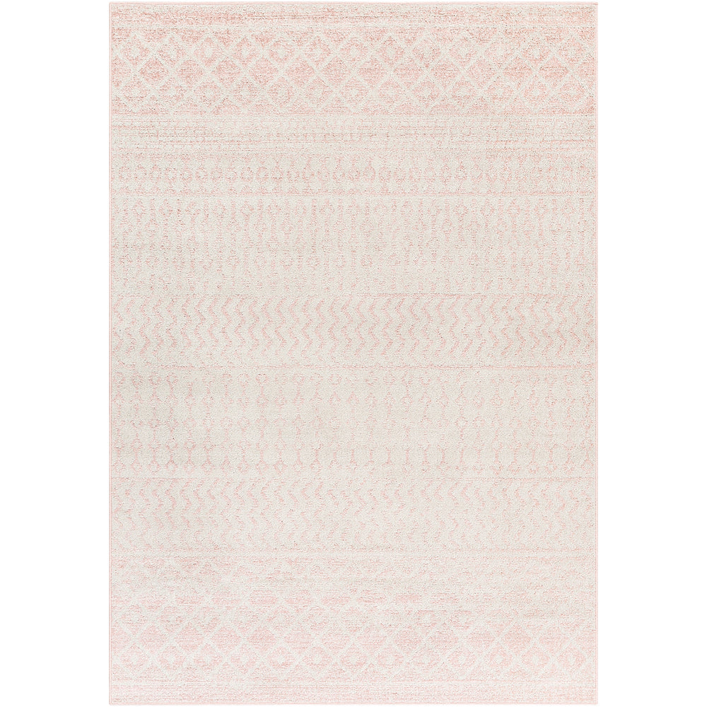 Tapis Scandinave Bohème Rose/Gris Nice