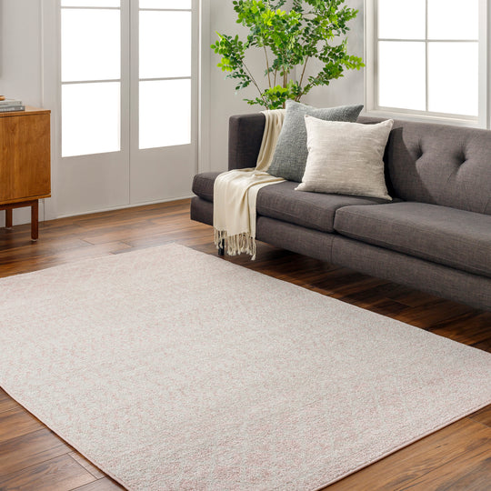 Tapis Scandinave Bohème Rose/Gris Nice