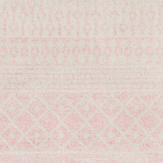Tapis Scandinave Bohème Rose/Gris Nice