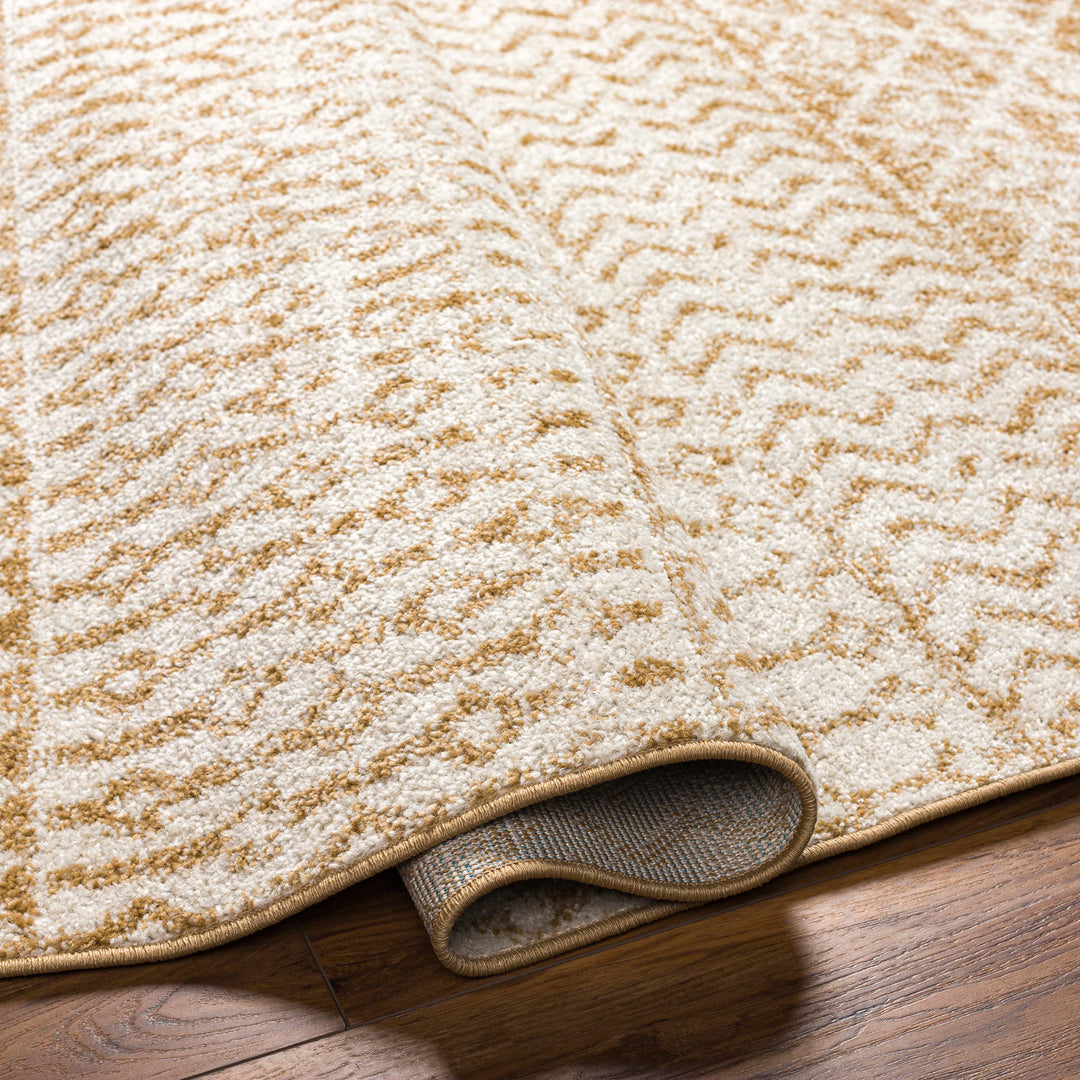 Tapis Scandinave Bohème Ivoire/Brun Clair Nice
