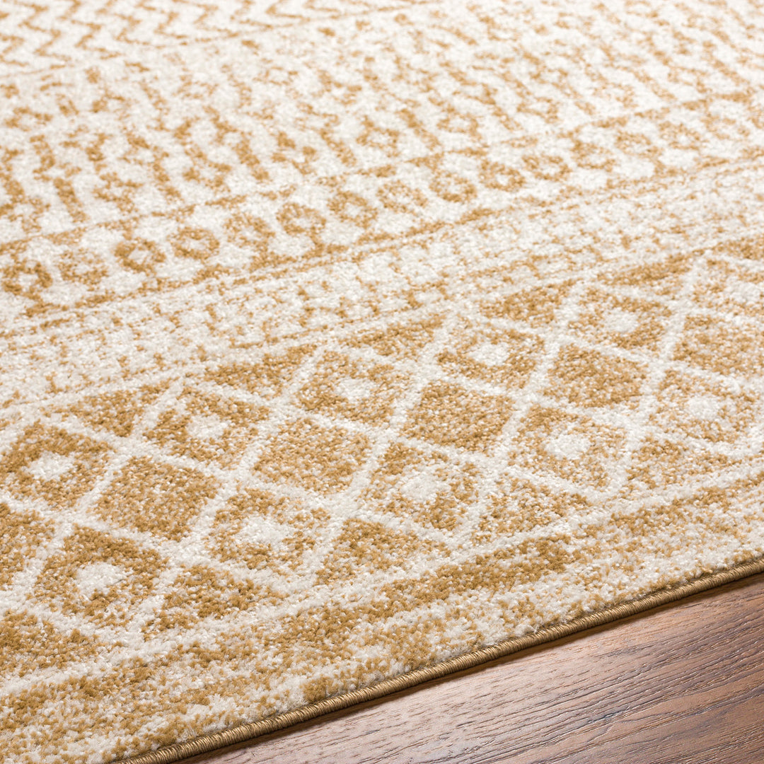 Tapis Scandinave Bohème Ivoire/Brun Clair Nice