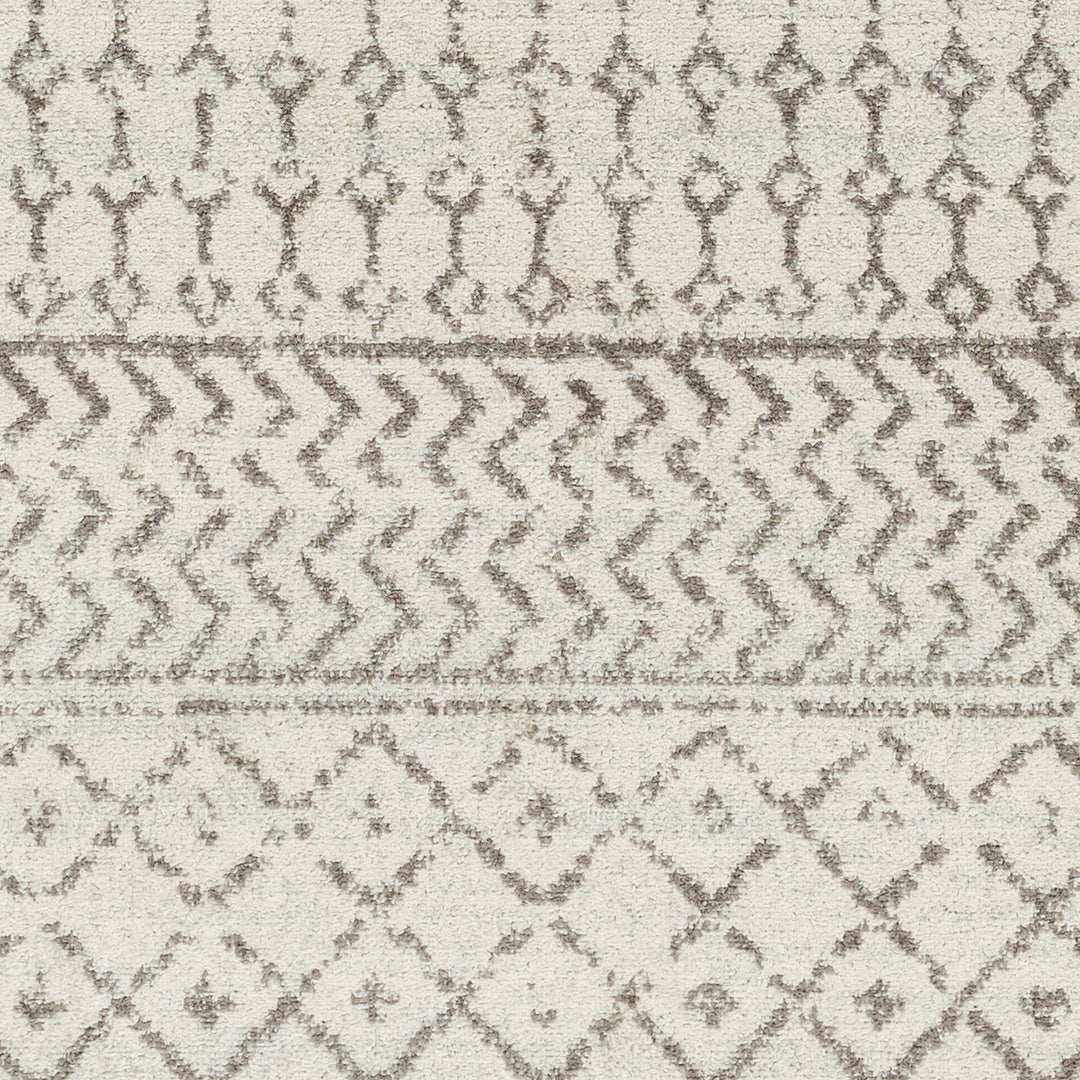 Tapis Scandinave Bohème Ivoire/Gris Nice