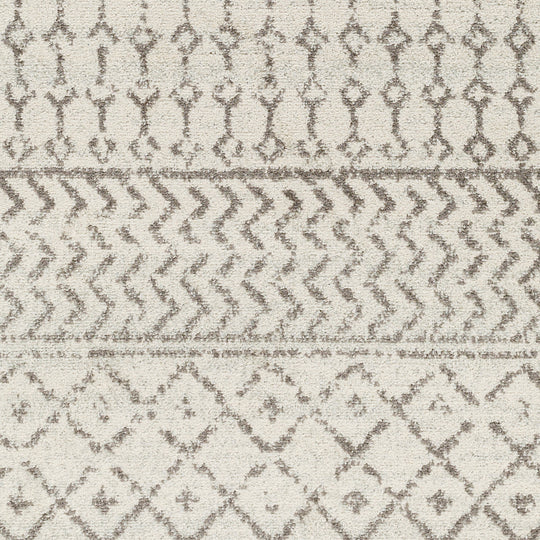 Tapis Scandinave Bohème Ivoire/Gris Nice