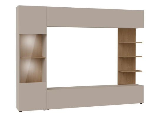 Ensemble de salon MOBILIER 1 Comfivo 210 (Cachemire + Chêne)